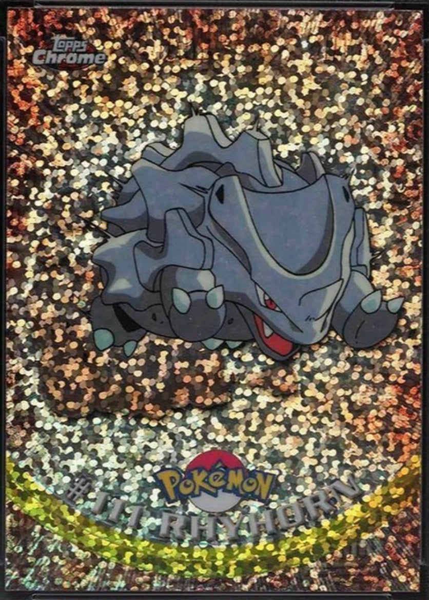 Topps Chrome Series 2 Rhyhorn #111
